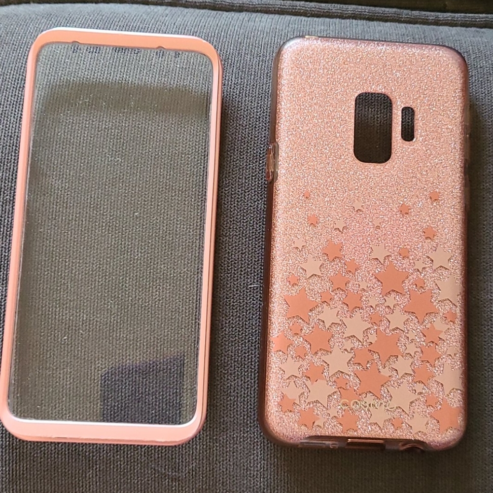 Samsung Galaxy s9 phone case with screen protector